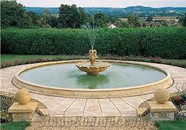 Large Size Sandstone Natural <b>Stone</b> Laminar Flow Garden Water Fountain Outdoor Decoration - Product Image 3