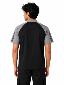 เสื้อยืดกีฬาผู้ชาย Livster แบบซิปครึ่งตัว คอสูง แขนสั้น สำหรับออกกำลังกาย ระบายเหงื่อได้ดี ไซส์ 2XL - Product Image 3