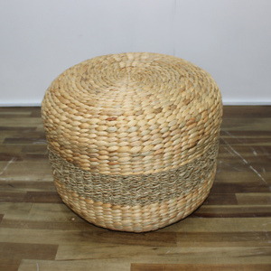 Cojines de Ratán Tejidos a Mano de Alta Calidad, Diseño Artesanal con Función de Almacenamiento que Ahorra Espacio, para Sala de Estar, Dormitorio, Hotel - Product Image 3