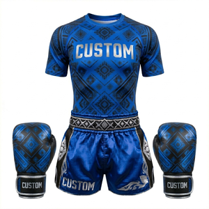 Pantalones Cortos de Compresión Personalizados para Hombre, para BJJ, Boxeo, MMA, Muay Thai, con Estampado Digital, Transpirables, de Spandex/Poliéster - Product Image 4