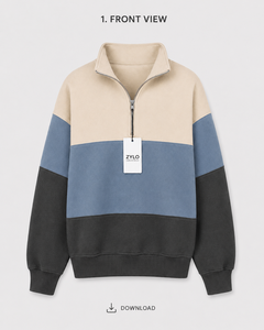 Nueva Sudadera con Capucha Oversize para Mujer, Estampada en Poliéster/Algodón Ecológico, Color Sólido en la Parte Delantera, Estilo Urbano, Otoño - Product Image 4
