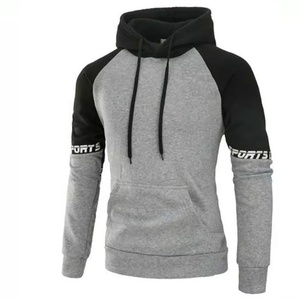 Sudadera con capucha clásica para hombre, logotipo bordado personalizado, puños de punto acanalado, ropa deportiva forrada con estampado clásico anticontracción, precio barato - Product Image 3