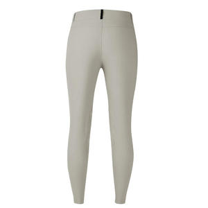Pantalones de equitación de cintura alta para mujer 2026, largos, de punto, de algodón y elastano, transpirables, de color liso, con cierre de botón, personalizables para montar. - Product Image 3