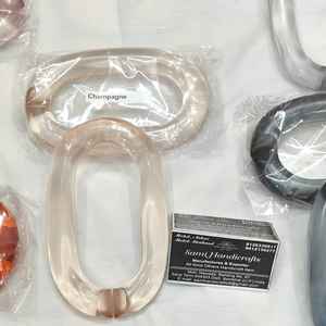 Adorable Decoración de Pared Estilo Art Deco, Eslabones de Cadena Metálica para Colgar en la Pared de la Sala de Estar, Artículo Decorativo para Ramadán - Product Image 3