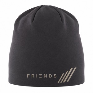 Beanie Hat Unisex Adult 100% Acrylic Casual <b>Winter</b> <b>Cap</b> Black Letter Print Foil Design 56-58CM - Product Image 3