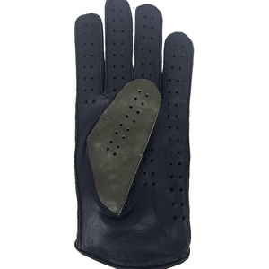Gants de conduite en cuir unisexes de qualité supérieure, confortables, personnalisables en couleur, logo, taille et design, gants de conduite en cuir classiques - Product Image 5