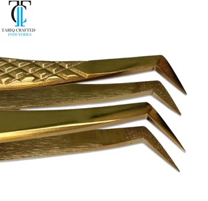 Pinzas Curvas de Precisión para Colocación Individual de Pestañas y Servicios Profesionales de Extensión - Product Image 3