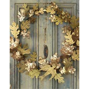 Guirlande murale vintage en métal en forme de fleurs, faite à la main, en fer, pour décoration suspendue de la maison, mariage, Noël, fête - Product Image 3