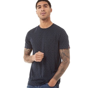 Camisetas al por mayor 100% algodón con cuello redondo, de secado rápido, transpirables, de punto para fitness, con logotipo personalizado bordado, antipilling, 200 gramos - Product Image 1