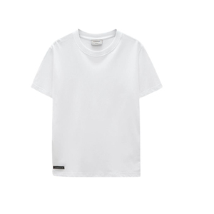 T-shirt unisexe pour homme, coupe classique, écologique, 180 grammes, 100% coton, logo imprimé personnalisé, MOQ 2 pièces - Product Image 4