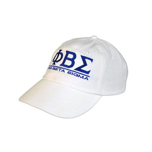Gorra con Logotipo Bordado de la Universidad Phi Beta Sigma Fraternity INC - Product Image 1