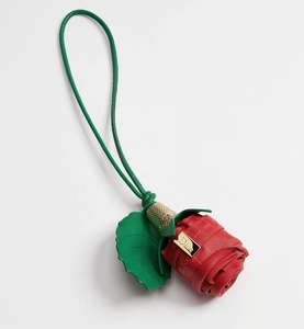 Premium PU Leather <b>Charm</b> Flower <b>Bag</b> Hanger-Luxury Sweet Waterproof Professional Strong Durable - Product Image 1