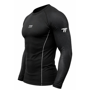 Camiseta Deportiva para Hombre, Protección UV, Spandex/Poliéster, Manga Corta, Secado Rápido, Ecológica, con Logotipo Frontal, para Deportes Acuáticos - Product Image 2