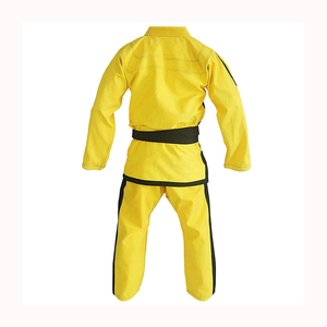 Uniforme de Karate Transpirable de Alta Calidad, Cinturón de Karate para Hombre, Uniforme de Karate Liso Teñido, Traje de Entrenamiento MMA de Corte Regular - Product Image 2