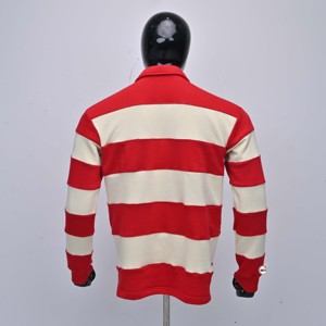เสื้อถักแขนยาวพรีเมียมสำหรับผู้ชาย สีและเนื้อผ้าปรับแต่งได้ สวมใส่สบาย ระบายอากาศดี โลโก้ที่แขนซ้าย ทรงปกติ - Product Image 3