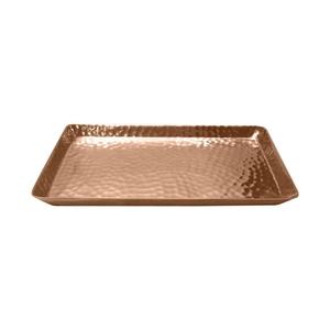 Stainless Steel Trays Sets Hammered Pattern <b>Mirror</b> Polish Metal Serving Tray And Platters Stackable Eco Friendly Tray & Dishes - Product Image 4