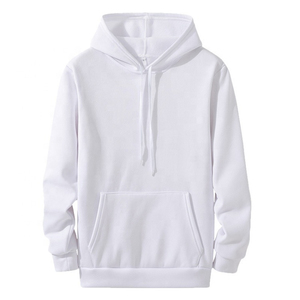Unisex White Hooded <b>Sweatshirt</b> Regular Fit Cotton <b>Fleece</b> Casual Cartoon Print Pocket Design Spring Wear <b>Lined</b> Breathable - Product Image 1