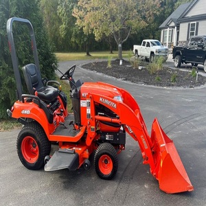 Tracteur compact Kubota BX25D d'occasion de haute qualité, moteur 25-50 CV, chargeur frontal, accessoire de tondeuse, pompe de boîte de vitesses pour tracteur agricole - Product Image 1