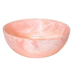 Cuenco de resina hecho a mano para servir para el hogar, jardín, cocina, ensaladeras desechables de mesa personalizables únicas para boda - Product Image 5