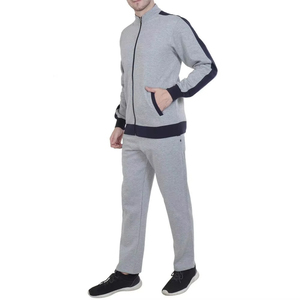 Conjuntos deportivos casuales personalizados de invierno para hombre, transpirables, con cremallera, talla grande, para unisex. - Product Image 2