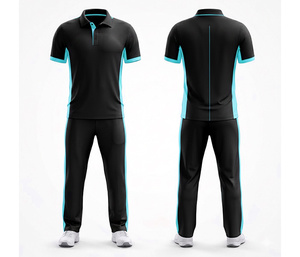 High Quality Polyester Sublimated <b>Cricket</b> Uniform | Men Women Youth <b>Cricket</b> Wears Polo Shirt and Trouser Full Team Outfit - Product Image 2