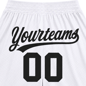 <b>Men</b> <b>White</b> Sublimated Mesh Basketball <b>Shorts</b> Lightweight Polyester Athletic <b>Shorts</b> Team Sports Uniform Practice Wear Apparel - Product Image 6