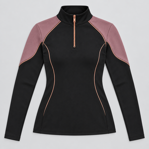 Camisetas interiores transpirables para equitación con tela elástica, control de humedad y ajuste cómodo para entrenamiento y competición. - Product Image 5
