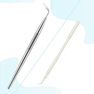 Rizador de pestañas, peine para levantar cejas, herramienta de belleza de acero inoxidable para técnicos de pestañas, aplicador para lifting de pestañas - Product Image 2