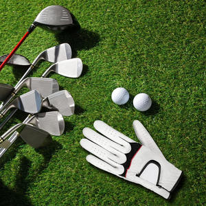 Guantes de golf de alta calidad con dedos completos para hombres y mujeres, de cuero sintético Cabretta premium, transpirables para deportes. - Product Image 5