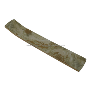 Premium Wooden Ash Catcher Incense Tray Long Marble Design Stick Holder for Meditation Yoga Aromatherapy <b>Decor</b> - Product Image 5