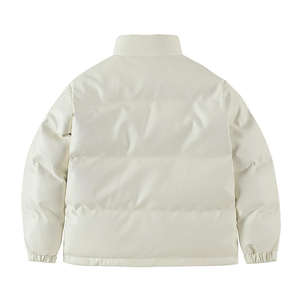 Veste en cuir PU pour homme NESTA SPORTS, manteau d'hiver rembourré en coton épais, fermeture éclair, décontracté, élégant, grande taille, col montant, chaud - Product Image 4