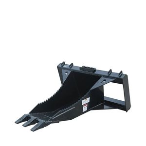 Nuovo Benna Scavatrice per Ceppi da 50 Ton con Attacco Rapido Universale, Denti per Taglio Bulloni, Fondo Curvo e Ripper Invertito - Product Image 1