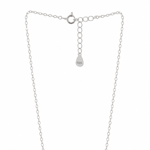 925 <b>Sterling</b> <b>Silver</b> Link <b>Chain</b> Necklace High Polish Minimalist <b>Women</b> Jewelry <b>for</b> Daily Wear Party Gift - Product Image 3