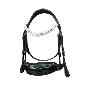 สายบังเหียนบุนวมนุ่มแบบอังกฤษประดับคริสตัลมีสายคาดคิ้วน้ำหนักเบา - Product Image 1