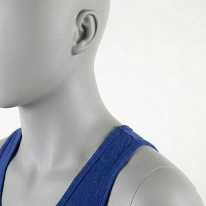 Unisex Mens <b>Stringer</b> Tank Top Sleeveless Gym Bodybuilding <b>Vest</b> Deep Cut Fitness Singlet Lightweight Training Wear Custom OEM - Product Image 3