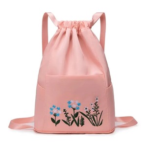Sac à dos portable à cordon de serrage pour ballons de basketball, football, volley-ball, sacs de rangement en filet pour sports de plein air, voyages, gym, yoga - Product Image 5