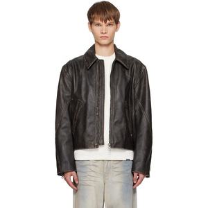 Chaqueta de Invierno para Hombre XS, Estilo Urbano, Piel de Vaca y Lona, Ecológica, Transpirable, Resistente al Viento, Ligera y Personalizable, Gran Venta - Product Image 2