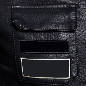 Custom Men's Black PU Leather <b>Jacket</b> Moto Biker Style Turn-down Collar <b>Zipper</b> Closure Multiple <b>Pockets</b> Autumn Wear For Unisex - Product Image 6