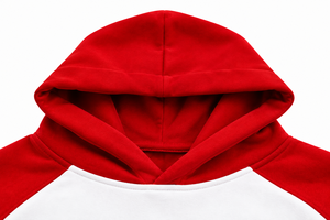 <b>White</b> Stitch <b>Women's</b> Fleece <b>Hoodie</b> Solid Color Blocked Embroidered Logo Front Casual Eco-Friendly Winter Wear - Product Image 4