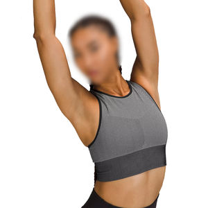 Nuevo Diseño de Última Generación, Sujetador Deportivo de Yoga para Mujer, Transpirable, con Logotipo Frontal, de Alta Sujeción, Material Spandex/Nylon - Product Image 5