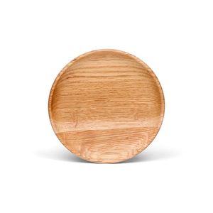 Assiette en bois artisanale pour servir des collations, des fruits et des desserts, assiette rustique naturelle pour la cuisine, le restaurant et la maison - Product Image 4