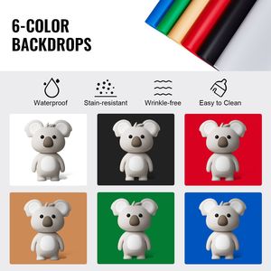 3000 regolabile-5600K temperature di colore 12 "x 12" foto Studio Light Box illuminazione a 3 colori per accessori da Studio - Product Image 4