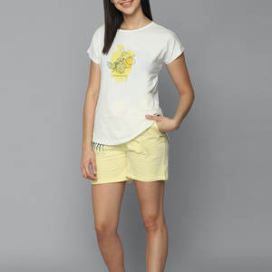 Conjunto de Shorts de Verano para Mujer, Cómodo, de Alta Venta, Nuevo en Línea, con Logotipo Personalizado Impreso, Color Liso - Product Image 4