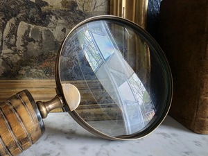 New Buffalo Horn Handle Eco-Friendly Handmade <b>Magnifying</b> Glass for Precision Reading and Classic Vintage Style High Quality - Product Image 5