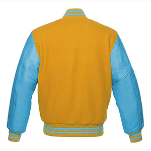 100% Polyester Satin Varsity <b>Jacket</b> Custom Team Sports And Club Name Logo Baseball Letterman University Varsity <b>Jacket</b> - Product Image 3
