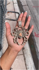 Oferta Especial: Joyería Hip Hop de Plata Esterlina 925 al por Mayor de Fábrica, Colgante de Araña con Moissanita que Pasa el Test de Diamante - Product Image 1