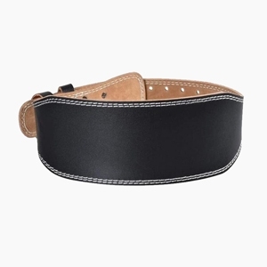 Cinturón de levantamiento de pesas de cuero vacuno premium, cinturón de gimnasio y levantamiento de potencia de alta resistencia para hombres y mujeres, soporte para la espalda - Product Image 1