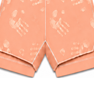 Peach <b>White</b> <b>Swim</b> <b>Shorts</b> Lightweight Quick Dry Breathable Drawstring Waist Training Performance Athletic Swimming - Product Image 5