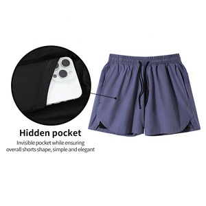 Outfitize Women's Double <b>Layer</b> Training Shorts Flowy Outer <b>Layer</b> with Inner Tights Gym Workout Shorts Athletic Activewear - Product Image 4