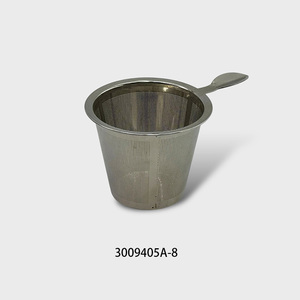 ที่กรองชาสแตนเลส 3009405A-8 ขัดเงา ใช้ซ้ำได้ ดีไซน์มินิมอล - Product Image 1